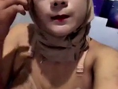 In den arsch, Asiatisch, Grosser schwanz, Indonesisch, Lingerie, Masturbation, Solo, Netzkamera