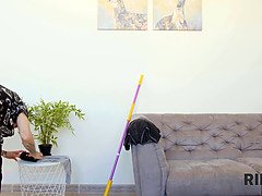 Bella Gray and her roommate get naughty with tongues and fingers in hot 3some action