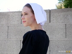 素人, フェラチオ, 車, クリトリス, 尼, タトゥー, ティーン, ユニフォーム