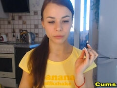 Blasen, Braunhaarige, Hd, Orgasmus, Muschi, Solo, Jungendliche (18+), Netzkamera