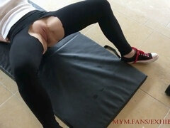 Francés, Gimnasio, Casero, Orgasmo, Coño, Spandex, Deporte, Juguetes