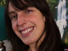 Achselhöhlen, Braunhaarige, Behaart