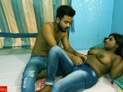 Indian handsome boy first time fucking his teen girlfriend!! Indian erotic sex with clear audio