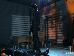 Tir de sperme, Faciale, Talons, Lesbienne, Léchez, Douche, Branlette espagnole, Nénés