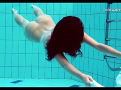 お尻, デカ尻, デカパイ, 彼女, ハンガリー人, 公共, シャワー, 姉妹