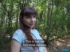 Amateur, Coche, Francés, Pajear, Al aire libre, Pov, Público, Tetas