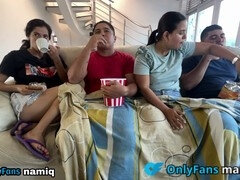 Tante, Paar, Besamung, Spiele, Indisch, Milf, Mutti, Party