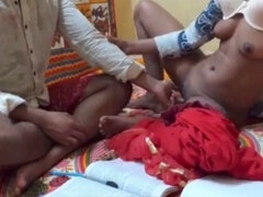 アジア人, 中出し, 口内発射, 手コキする, インド人, 熟年, 生徒, 教師