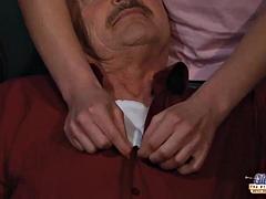 Mamada, Engañando, Abuelo, Lamidas, Maduro, Desnudarse