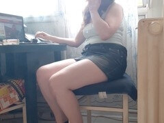 Amateur, Pareja, Juegos, Ama de casa, Cocina, Madres para coger, Desnudo, Fumando