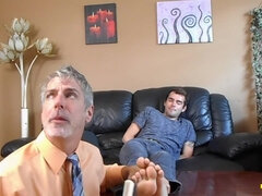 Professor Tickling Young Students 18+ Feet - Kody Tracer With Richard Lennox
