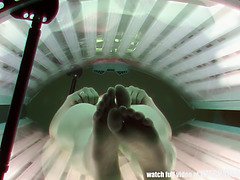 Hd, Masturbation, Öffentlich, Muschi, Rotschopf, Solarium, Solo, Jungendliche (18+)
