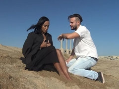 Blasen, Sperma im mund, Kleid, Füsse, Französisch, Küssen, Im freien, Titten