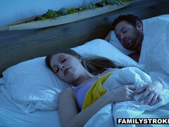 Britney Amber, the hot stepmom, helps her stepson with his chronic masturbation problem