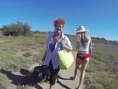 By going to the beach with my Only Black Love tool short