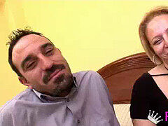 素人, フェラチオ, カップル, イく瞬間, ヨーロピアン, 熟年, 現実, スペイン人