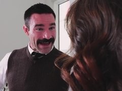 Magnificent housewife takes care of Charles' cock