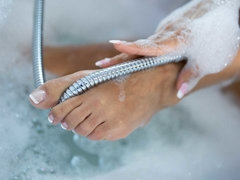 Arsch, Schönheit, Grosse titten, Braunhaarige, Fussjob, Handjob, Milf, Natürlichen titten