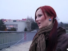 Mamada, Checa, Europeo, Sexo duro, Dinero, Al aire libre, Pov, Realidad