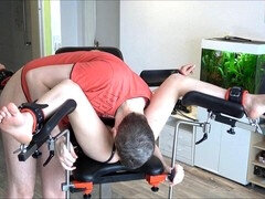 Enthousiasteling, Bondage discipline sadomasochisme, Gebondenheid, Dominatie, Machine neuken, Kut duiken, Slaaf, Tiener