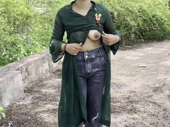 アラブ, アジア人, 巨乳な, フェティッシュ, アウトドア, ハメ撮り, 公共, 垂れ乳