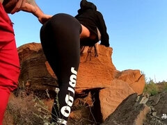 Tir de sperme, Queue, En levrette, De plein air, Pov, Public, Réalité, Sport