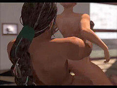 En tercera dimension, Mamada, Transexual, Chupando