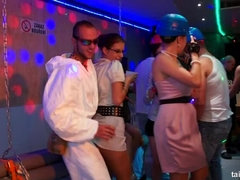 Bekleidet, Verein, Tanzen, Interrassisch, Party, Pornostars, Swingers, Nass