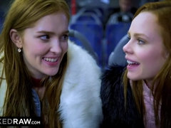 Cunnilingus, Negro, Autobús, Polla, Estrella porno, Coño, Montar, Trio