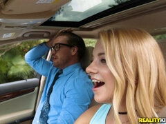 Blonde, Voiture, Exam, Softcore, Adolescente