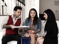 Hot Babysitter Adria Rae Nailed Her 3-way Job Interview