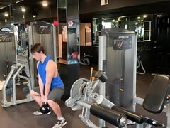 Verga grande, Polla, Estilo perrito, Gay, Gimnasio, Hd, Músculo, Anilingus