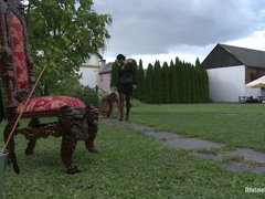 Bondage, Doigter, Humiliation, Orgasme, Douleur, Chatte, Rugueux, Esclave