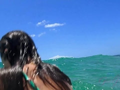 Amateur, Bikini, Blonde, Sucer une bite, Pieds, Branlette thaïlandaise, Chatte, Fumer