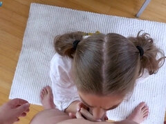 Gros cul, Gros seins, Doigter, Pigtail, Pov, Étudiant, Serré, Nénés