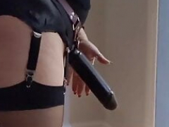 Domme Cherry's New Strap-on