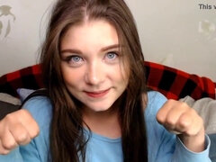 Gode, Hd, Rousse roux, Solo, Adolescente, Jouets, Vibromasseur, Webcam