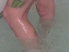 Cul, Pieds, Piercing, Chatte, Softcore, Solo, Tatouage, Nénés