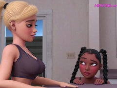 Dreidimensional, Besamung, Hd, Transfrau