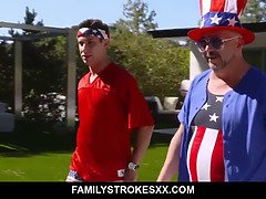 Грудастые, Постарше, Группа, Милф, Мамочка, Вечеринка, Мачеха, Втроем