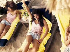 In den arsch, Strand, Brasilien, Sperma im mund, Doppelpenetration, Hd, Latina, Orgie