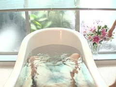 Incroyable, Asiatique, Salle de bains, Hard, Japonaise, Massage, Chatte, Suçant