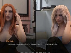 3 dimensionaal, Universiteit, Reusachtig, Roodharige vrouw, Tieten likken