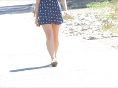 In den arsch, Nahaufnahme, Fingern, Klaffend, Masturbation, Orgasmus, Öffentlich, Solo