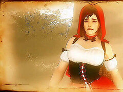 Riding, tiny, bondage mask