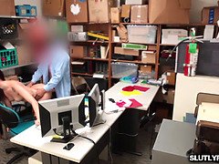 フェラチオ, 捕まる, なめる, ポリス, お仕置き, オマンコ, ティーン, ユニフォーム