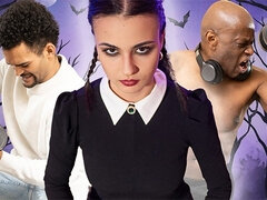 18 jaar, Grote lul, Bruinharig, Daddy, Vriendin, Hd, Interraciaal, Geschoren