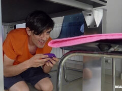 Arsch, Blondine, Handjob, Lecken, Muschi, Dürr, Jungendliche (18+), Vibrator