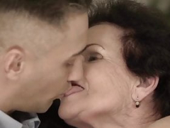 フェラチオ, 顔射, お婆さん, ハードコア