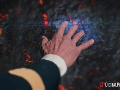 Américain, Noire, Sucer une bite, Bottes, Queue, En levrette, Chevaucher, Uniforme